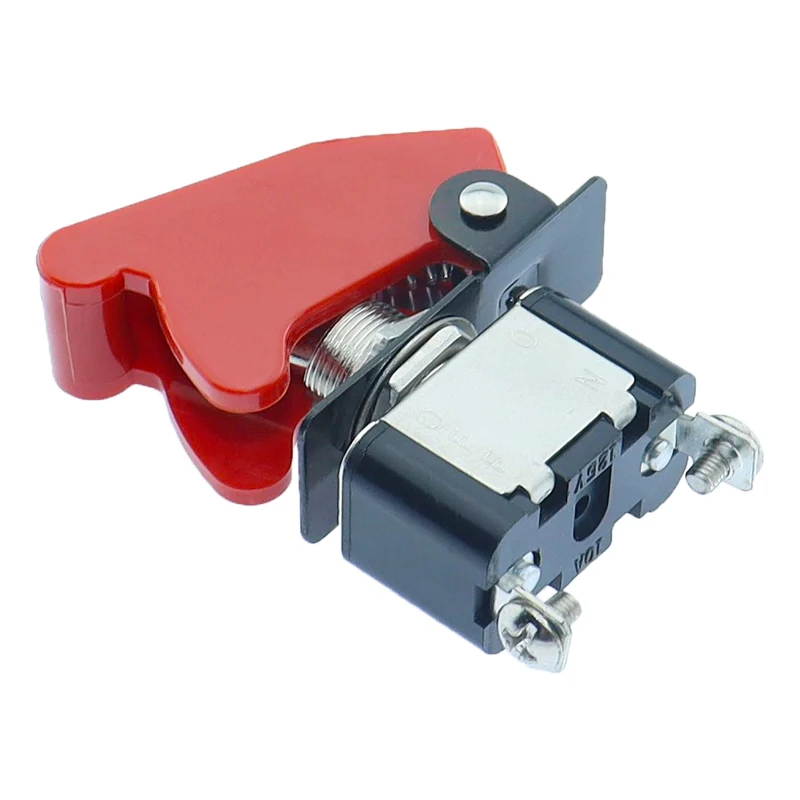 New Style KN3A-101 Toggle Switch Rocker Arm 2Pin 2Gear ON-OFF10A 125V/250V AC Cap Matching 12V, 24V, 48V, 110V, 220V Universal