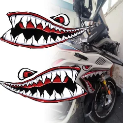Motorcycle Modification Accessories Shark Decoration Decal Reflective Waterproof Sticker For PIAGGIO GTS GTV 300 GTA Scooter She