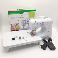Sewing Machine for, Portable Mini Sewing Machine, 12 Built-In Stitches and Adjustable Speed with Replaceable  presser  foot