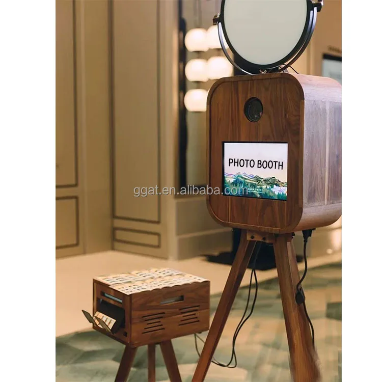24 Hour Self-service Wedding Photo Printer Reyeah Hot Sale Portable Touch Screen Photo Booth Machine With Printer