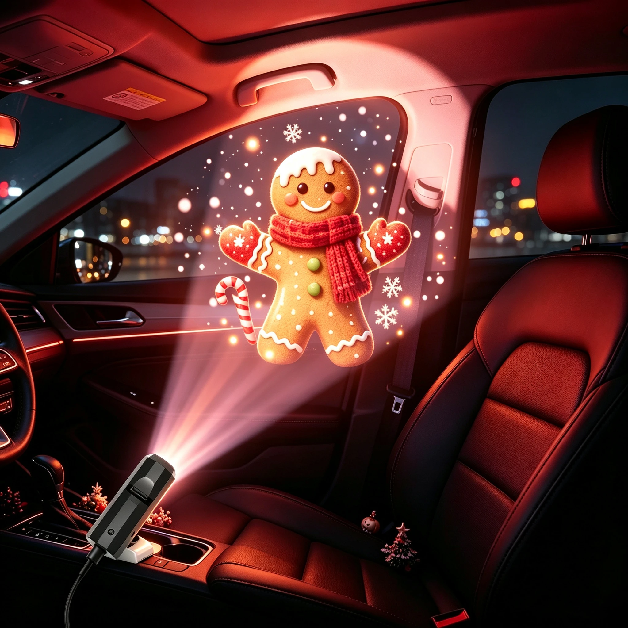 Christmas 5V USB Night Light LED Projector Light 10 Modes Switchable Pattern Ambiance Projection for Santa Claus Snowman Moose