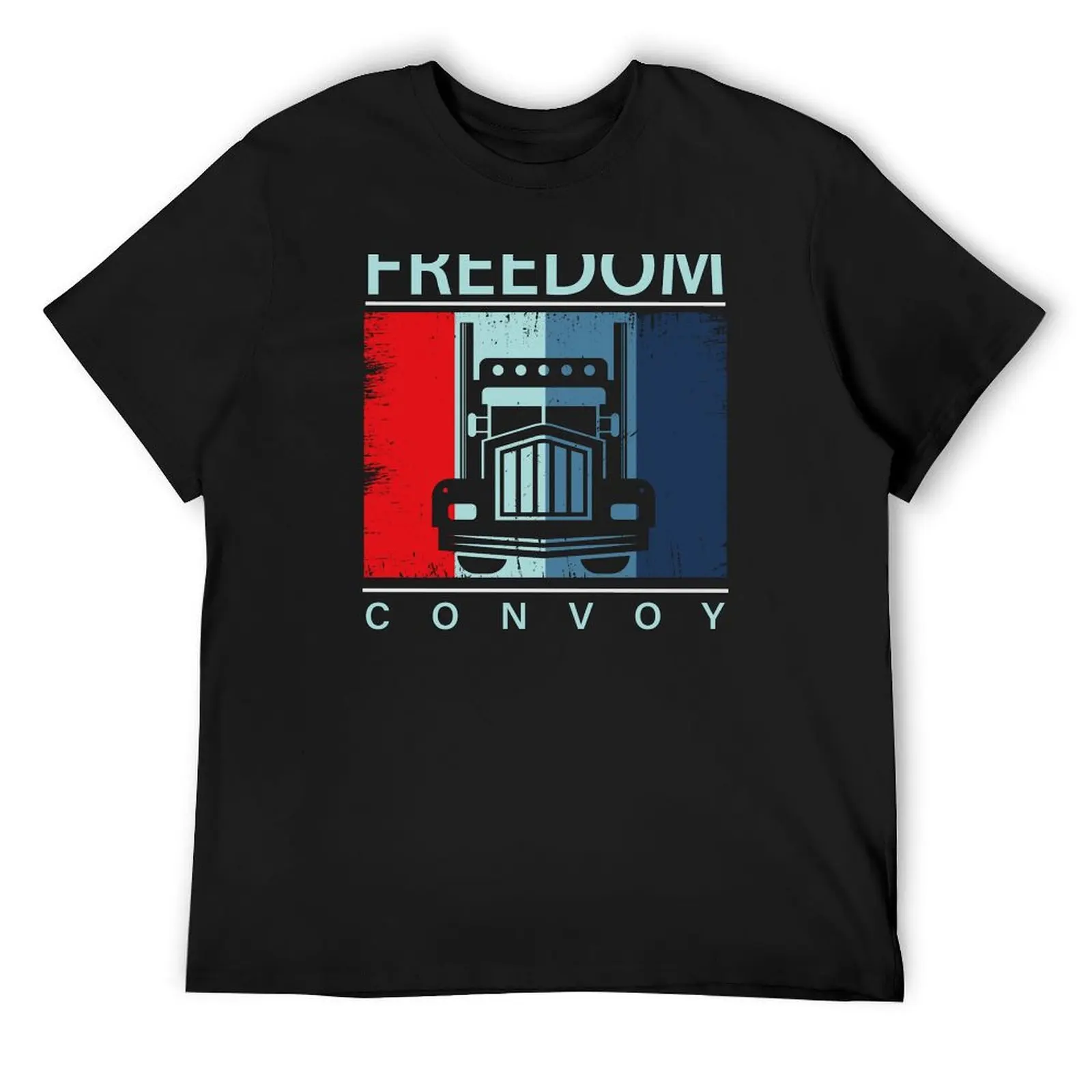 

Freedom convoy Canada 2022 T-Shirt Man t-shirt boys whites blue archive summer 2025 men clothings