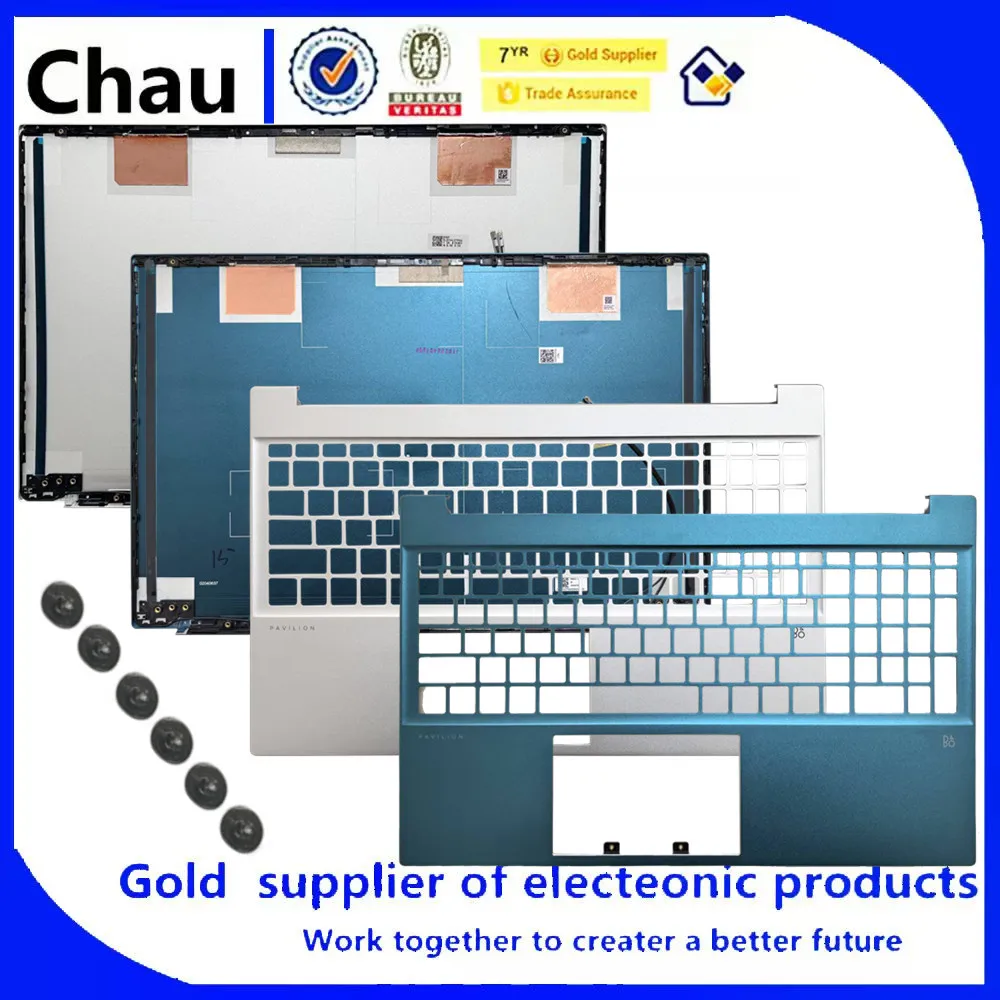 

New For Chau Pavilion 15-EG EH TPN-Q246 Q245 Laptop LCD Back Cover Top Case / Upper Case Palmrest Cover