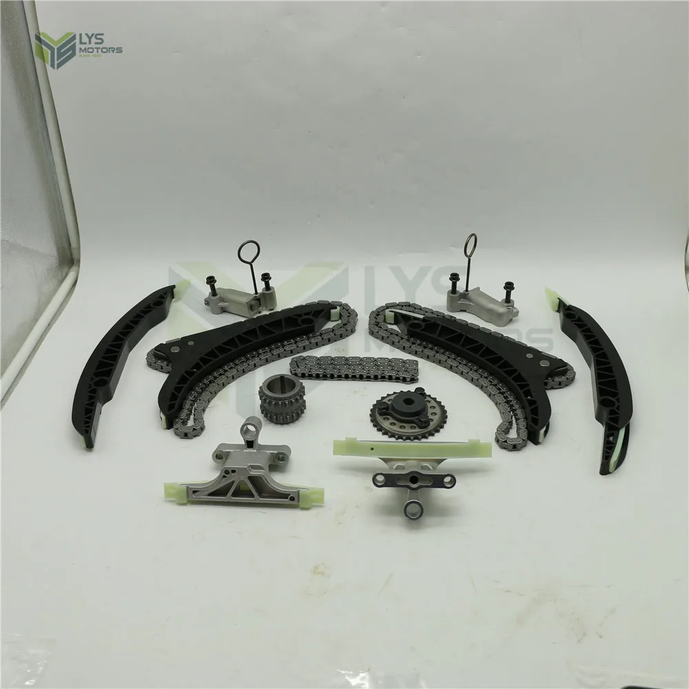 Engine TIMING CHAIN KIT for  F10 F15 F85 M5 650i 4.4 M6 X5 N63B44 S63B44 N63 S63 4.4L 13parts - view 2