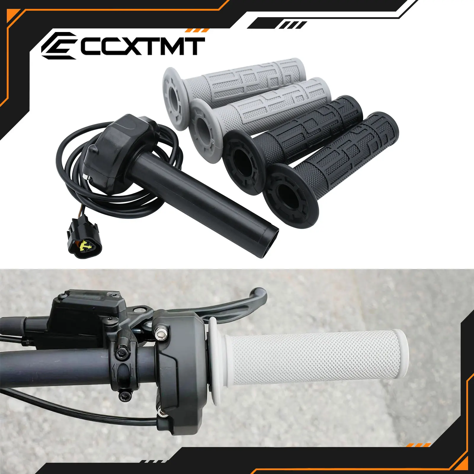 Acelerador de motocicleta eléctrico, manillar de agarre de giro, mango acelerado, acelerador para sur-ron Light Bee S X, piezas de Motocross