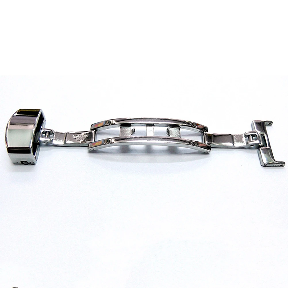 

22Mm Stainless Steel Clasp Premium Durable Replacement Buckle For Band Strap Push Button Closure Strong Clasp For