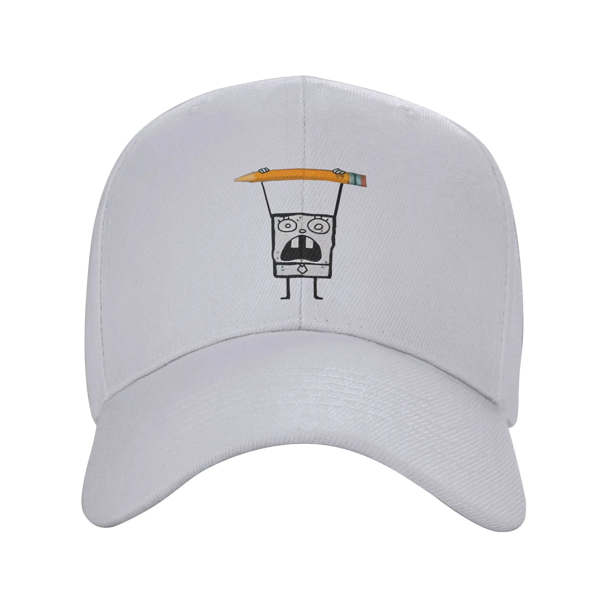 Doodlebob Trendy Baseball Cap Rock Climbing Flexible Trucker Cap