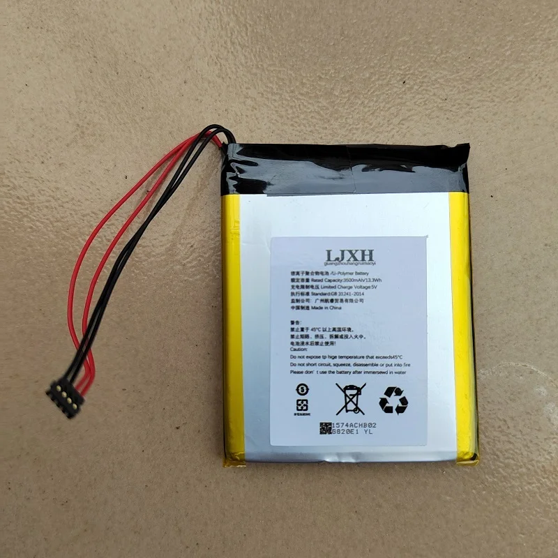 

Battery for FIIO X5 X3 X7 I II Player New Li-po Polymer Rechargeable Accumulator Pack Replacement 3.7V 3500mAh