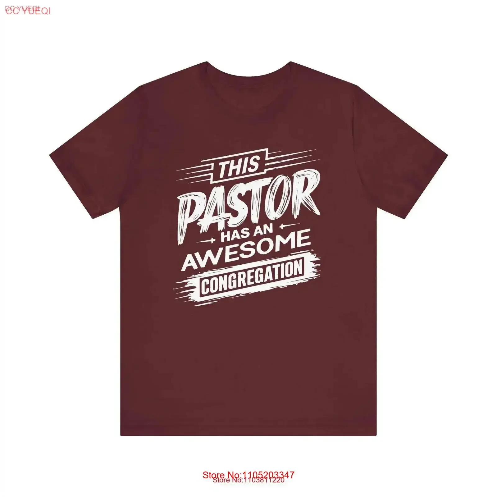 

Футболка Pastor Has Awesome Congregation, крутая церковная одежда на основе христианской веры, идеально подходящая для пасторов, лидерщиков, винтажная стираная одежда
