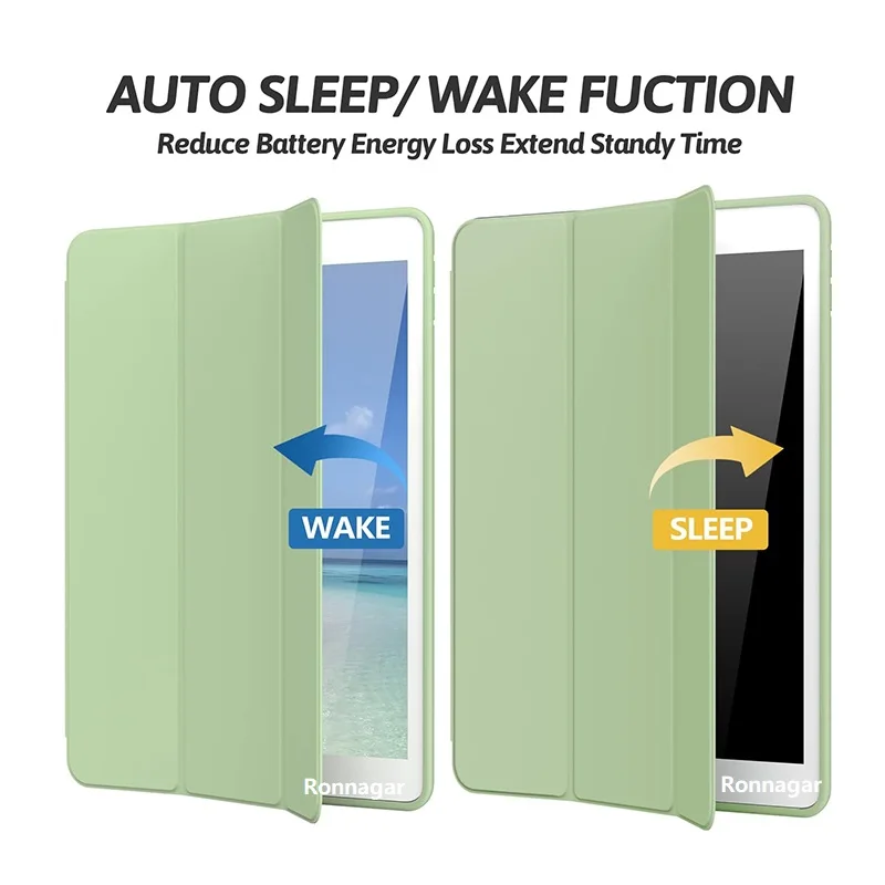 With Pencil Slot Funda for iPad A16 11th 2025 2024 Air11 M3 M2 Pro11 M2 M4 10th 7 8 9th 10.2 Case 9.7 2018 2017 5/6th Air5th 4th