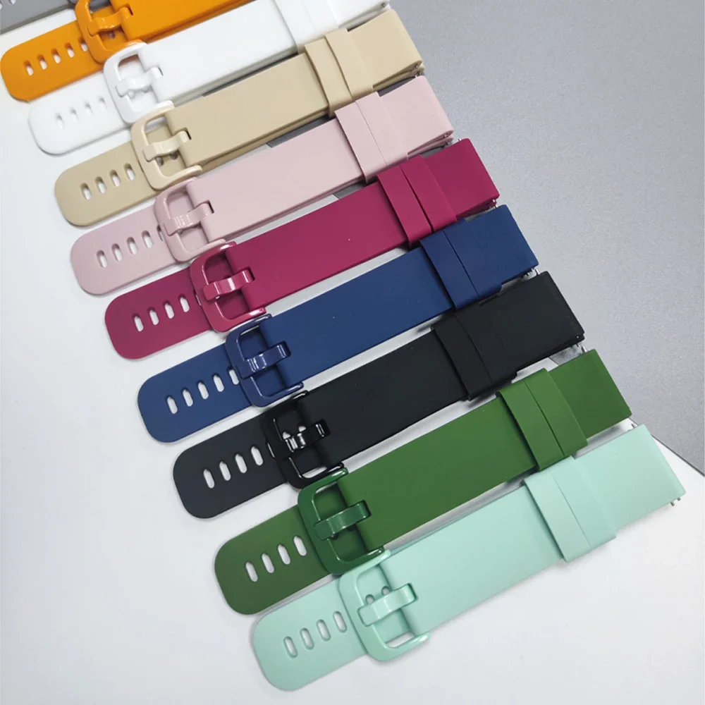 20 مللي متر 22 مللي متر سيليكون حزام ل Garmin Venu 3 الفرقة Forerunner 570 265 255 Vivoactive 6 5 Garmin Venu Sq 2 سوار رياضي حزام الساعات #3
