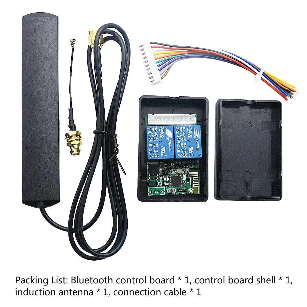 DC12V interruptor de proximidad Bluetooth teléfono móvil módulo de relé de inducción Bluetooth control de acceso modificación de apertura de puerta