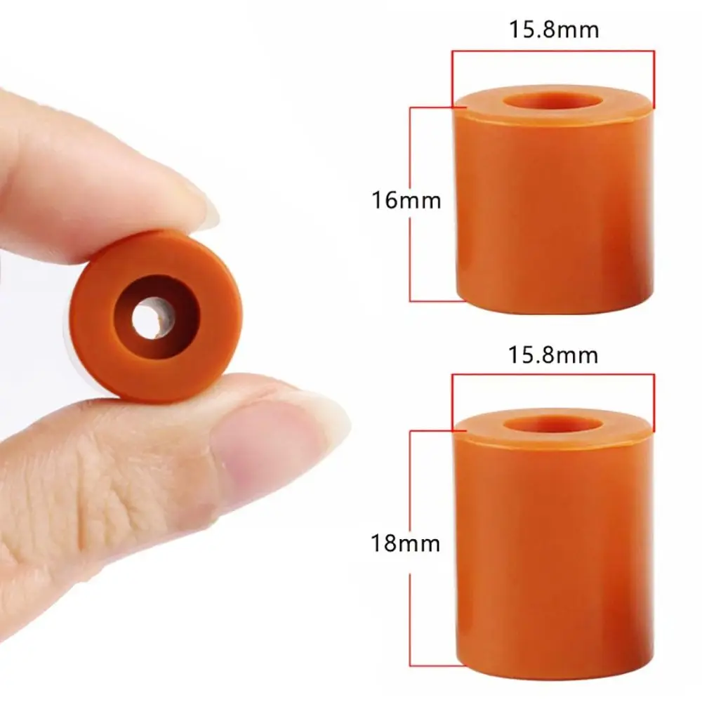 Accessorio per stampante 3D con livellatore per piattaforma resistente al calore, colonna di livellamento per letto caldo in silicone da 4 pezzi