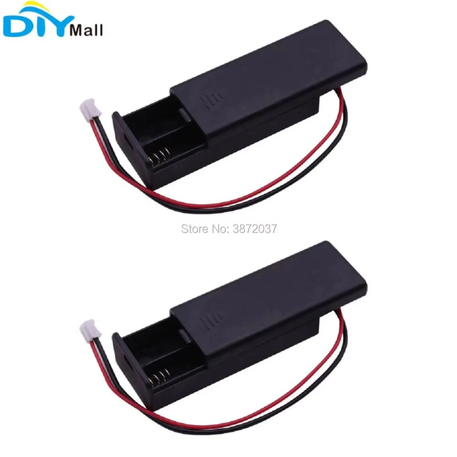 

2Pcs/lot For BBC Micro:bit Microbit 2pcs AAA Battery Holder Case Cover Box Shell 3V PH2.0 Interface 2 Pin