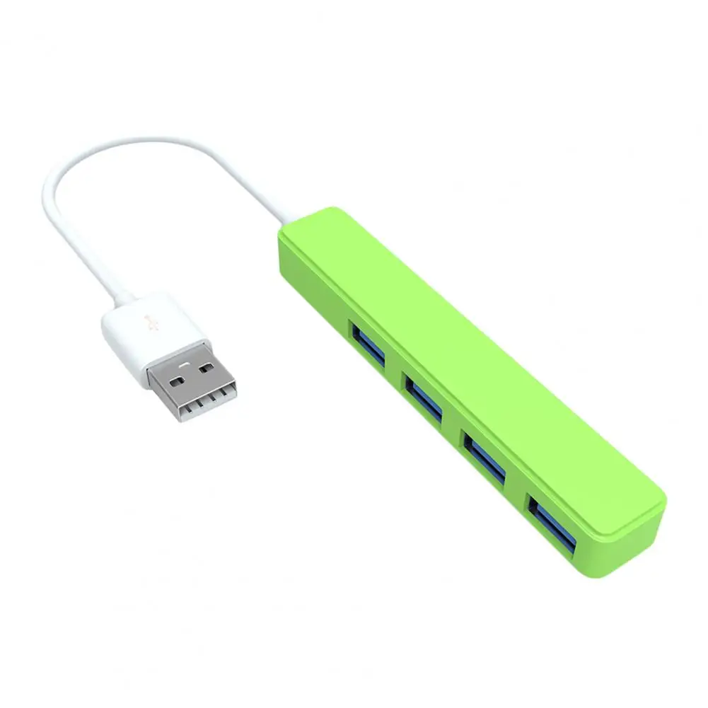 Hub USB Universal de alta velocidad 4 en 1, 4 puertos tipo C, adaptador USB C con Cable, Mini Hub, patrón de enchufe, adaptador de Cable divisor