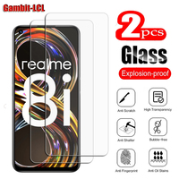 9H HD Original Protection Tempered Glass For Realme 8i  6.6\