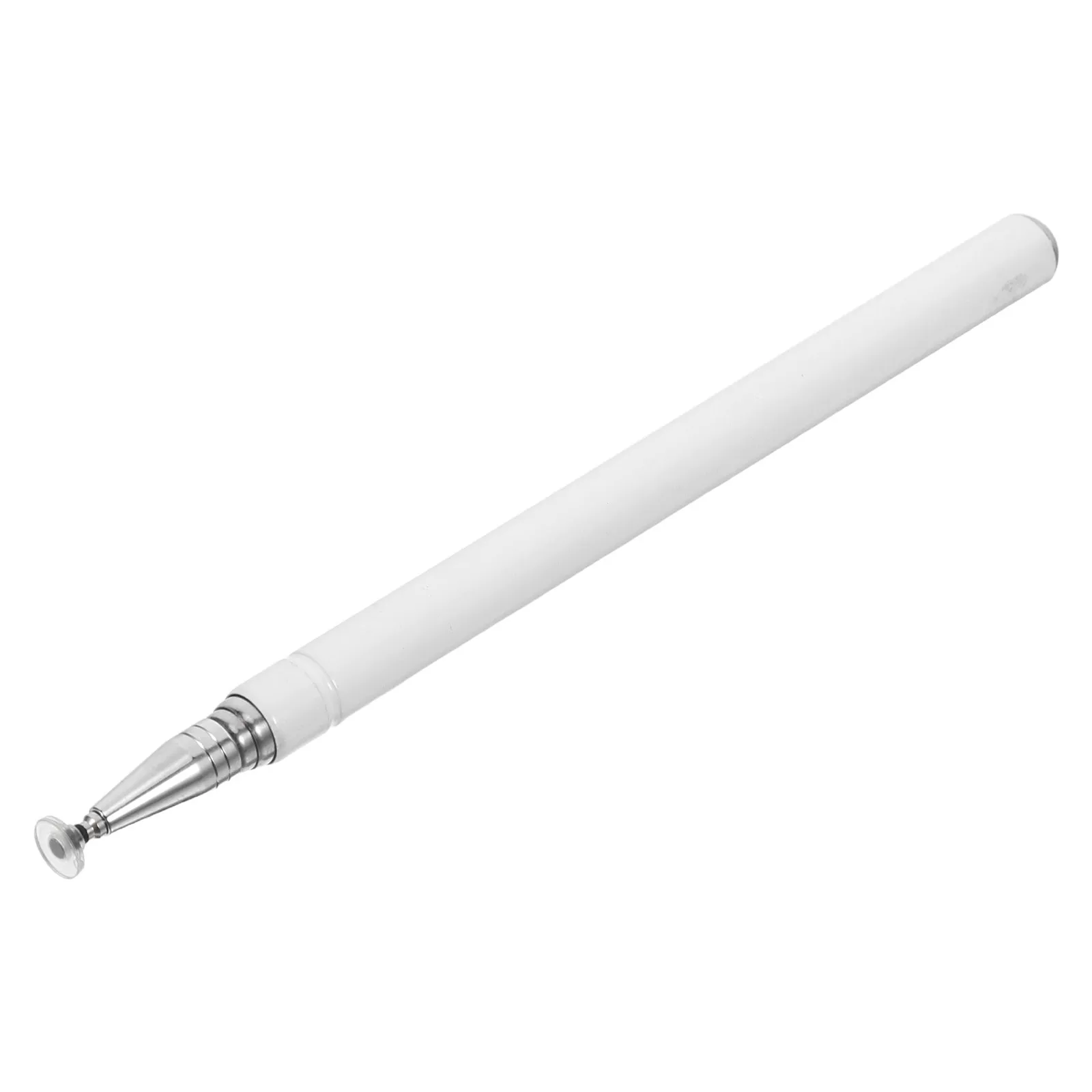 Retractable Stylus Pen Touchscreen Lightweight Metal Disc Tip Precision Capacitive Stylus for Note Taking Drawing Handwriting