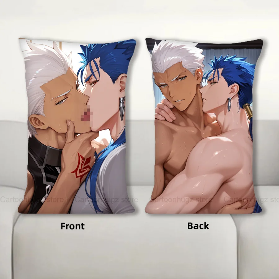 

Dakimakura Anime Archer Pillow Cover Sofa Cushion Double-side Print Throw Pillow Case 40X60cm