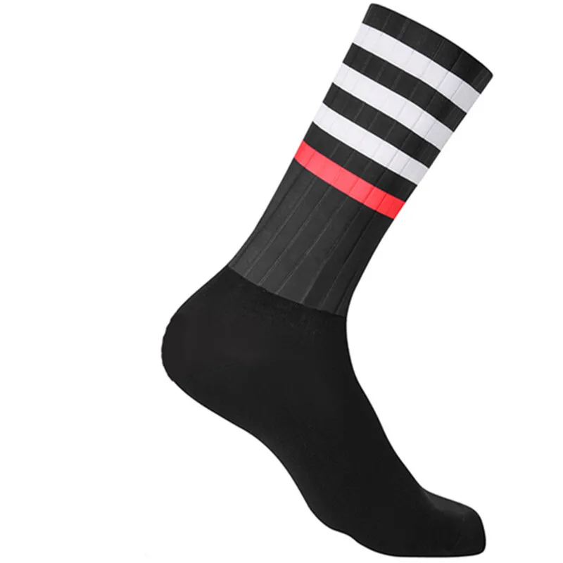 Chaussettes de cyclisme coordonnantes pour pilotes, moulure intégrale, haute technologie, compression de vélo, chaussettes de sport en plein air, 2024