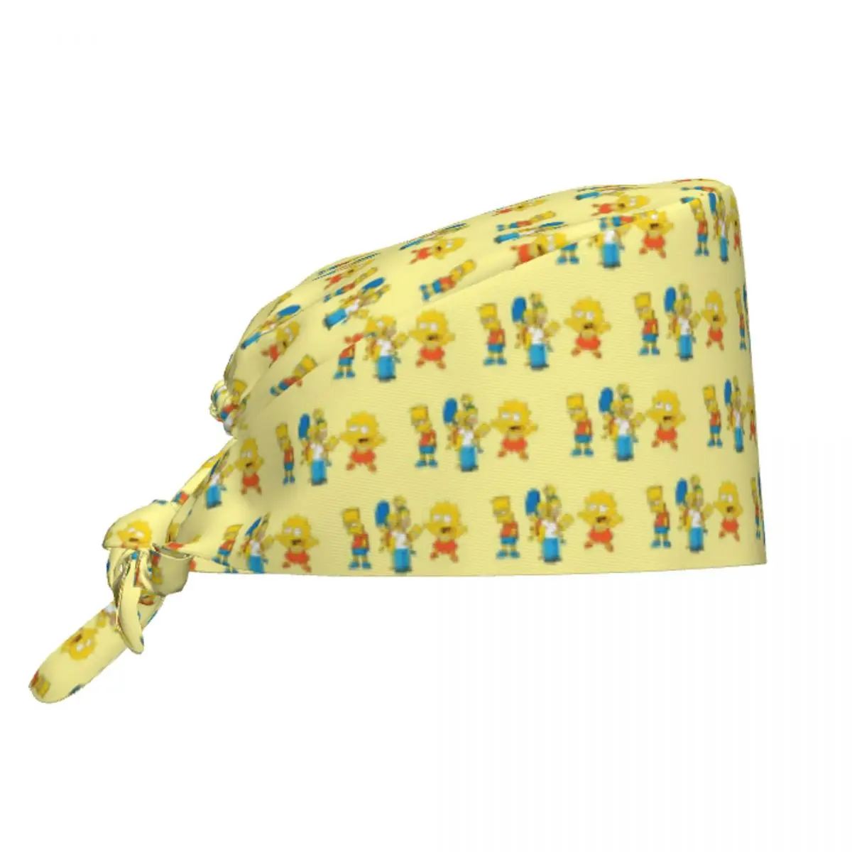 

Custom Wallpaper The Simpsons Family Medical Staff Scrubs Hat Unisex Doctor Nursing Surgical Cap Scrub Caps
