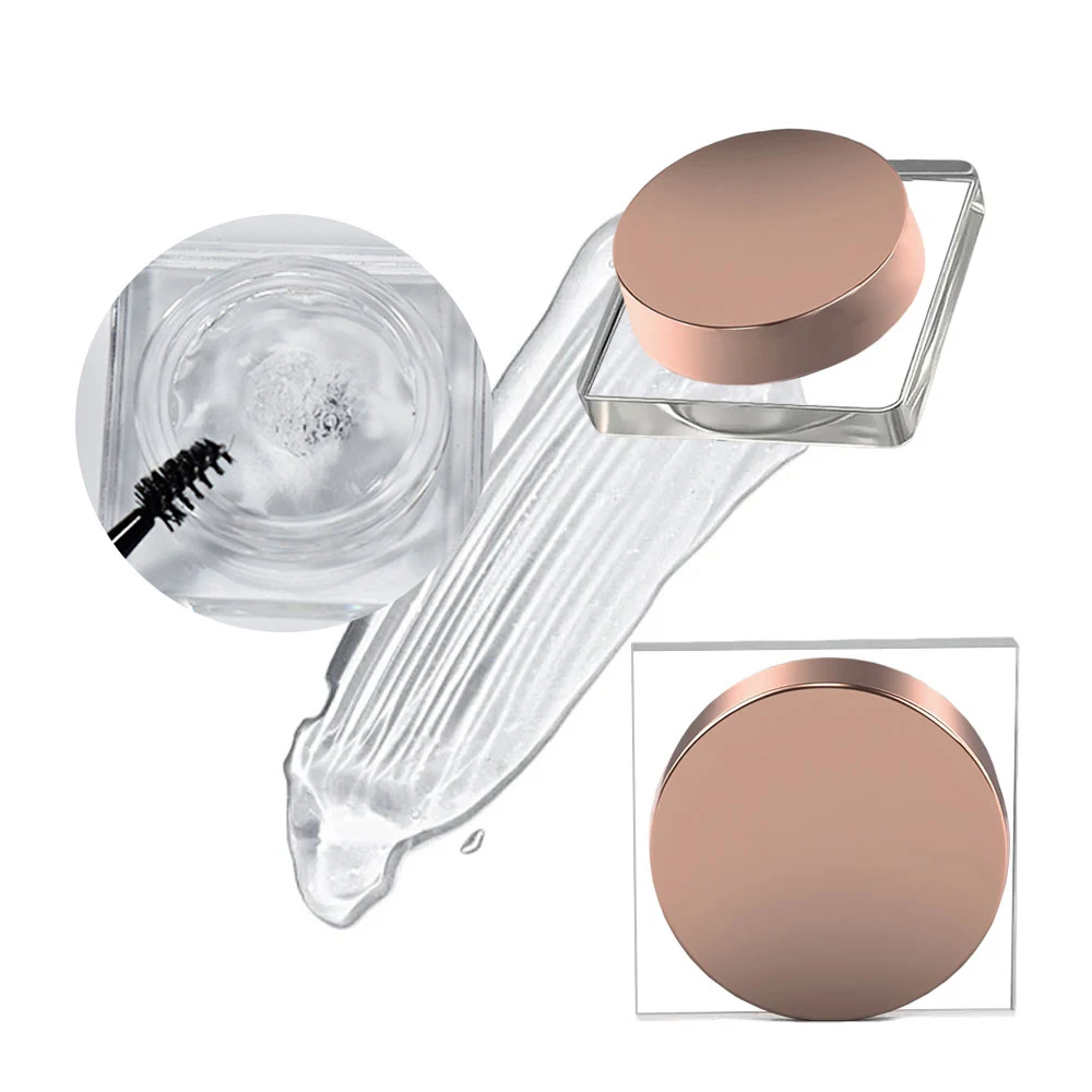 10g Etichetta privata Gel per sopracciglia Logo personalizzato Sapone modellante per sopracciglia Aminoacido quadrato Cera per sopracciglia selvagge Rinfrescante Trucco ad asciugatura rapida