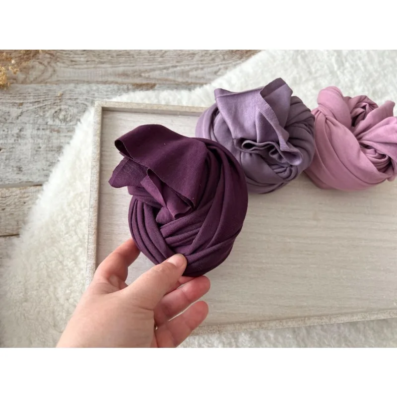 غلاف مطاطي لحديثي الولادة من الأنجورا - نسيج قماط قطني متعدد الطبقات لدعائم تصوير الأطفال، أزياء تنكرية للصور الفلسطينية