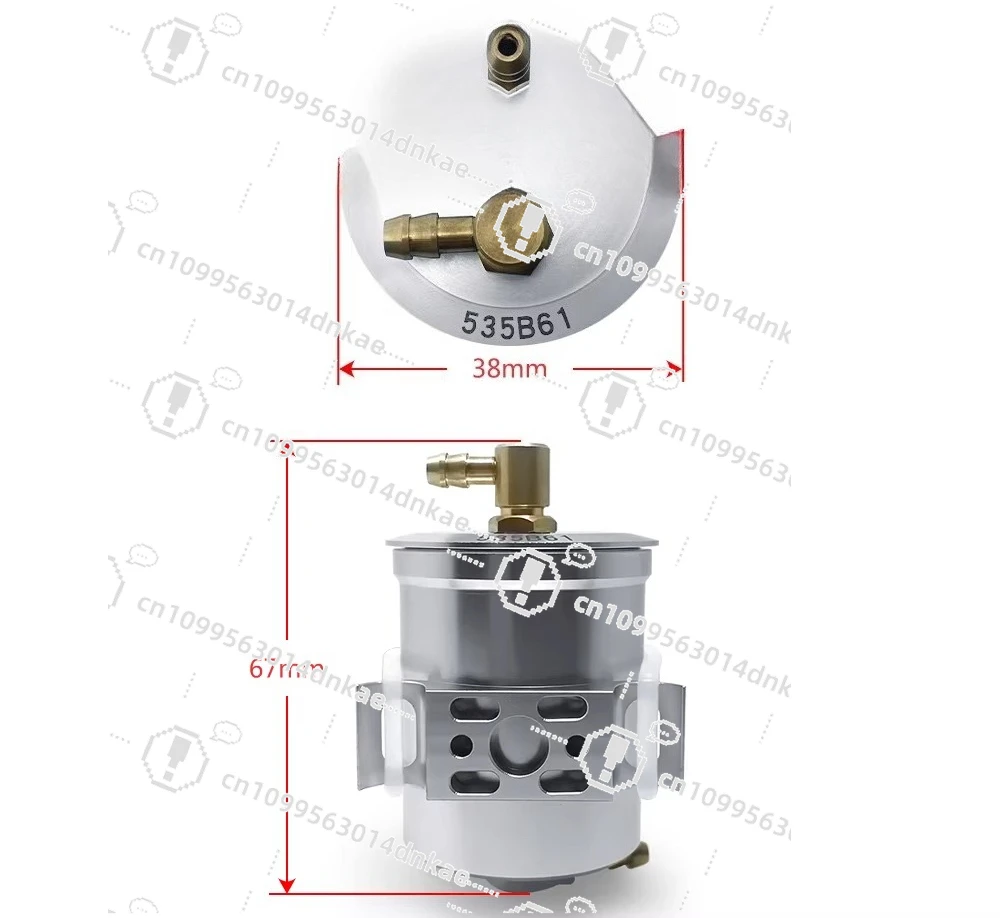Remote Control Boat Accessories, Grade Float Cup, Balance Fuel Tank, Suitable for All Sea Model Methanol Starters