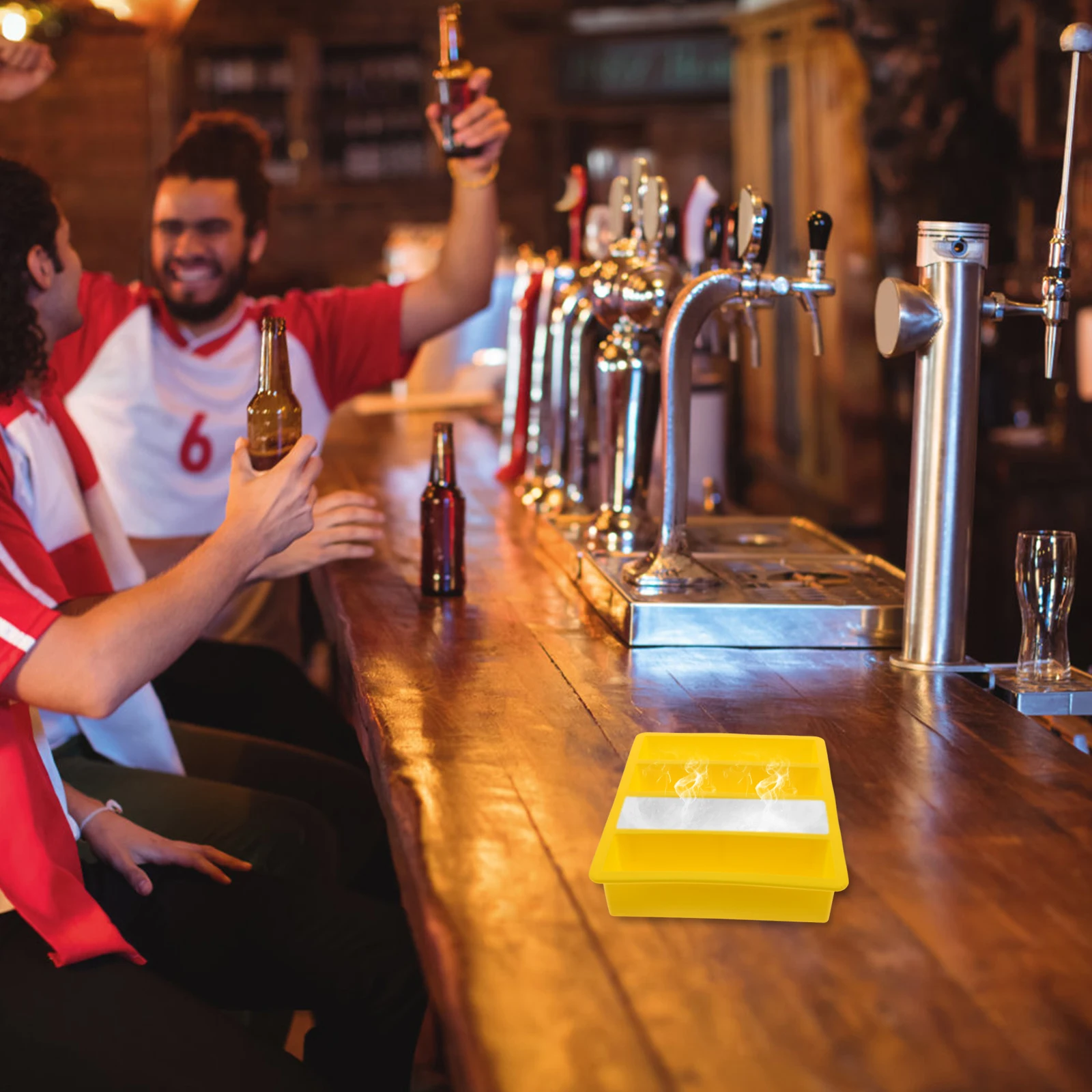 

Silicone Mold Container Multi-Grid Cube Maker Tray Kitchen Gadgets Summer Diy Ice Making Tool Fridge Ice Cube Mold