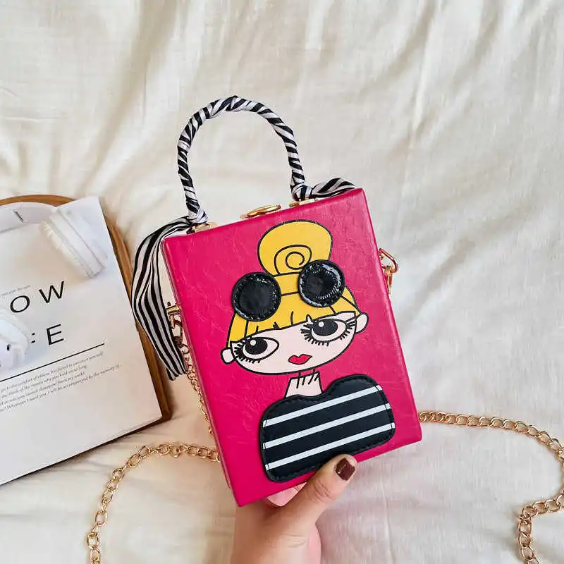 

New Fashion Small Tote Bag 2026 Trend Korean Cute Girl Cartoon Shoulder Bag Lady Cute Short Handle Crossbody Bag Luxury Handbag