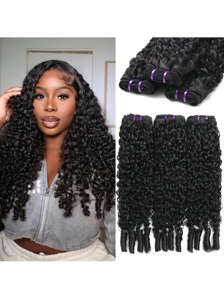 

Burmese Curly Bundles 100% Human Hair Bundles Raw Unprocessed Weaving Human Hair Extensions Pix Curly 1/3/4Bundles Original Hair