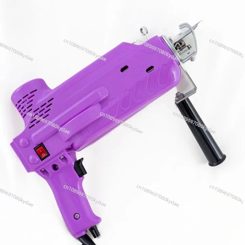 Upgrade high quality portable DIY hand electric tufting gun cut and loop pile 2 in 1 for rug carpet weaving textile customized