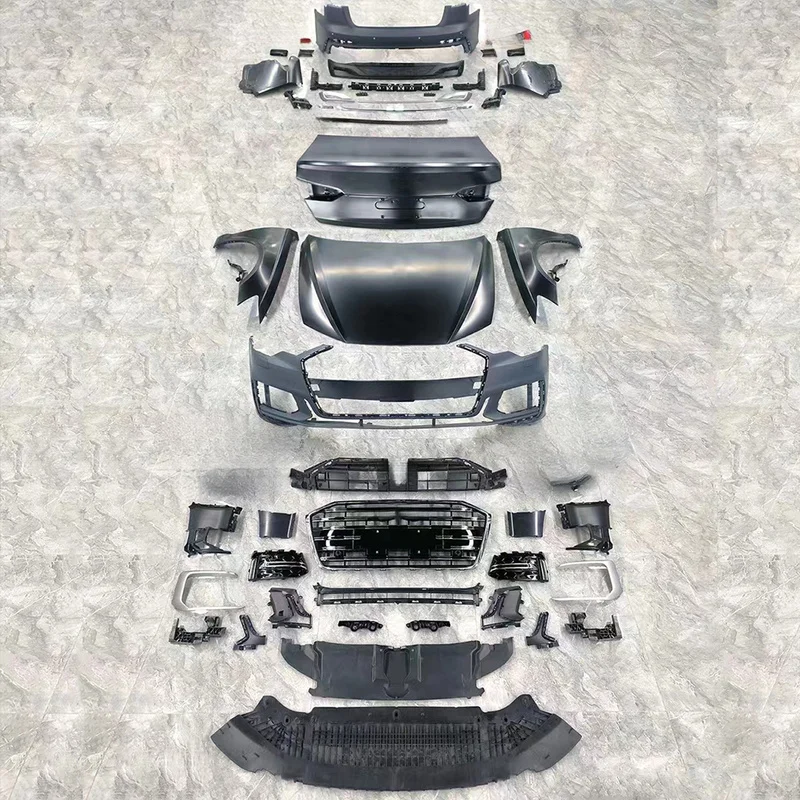 High Quality Facelift Body Kit Fit 2013-2018 Vehicle Upgrade To 2024 Version Bumper Replacement Parts