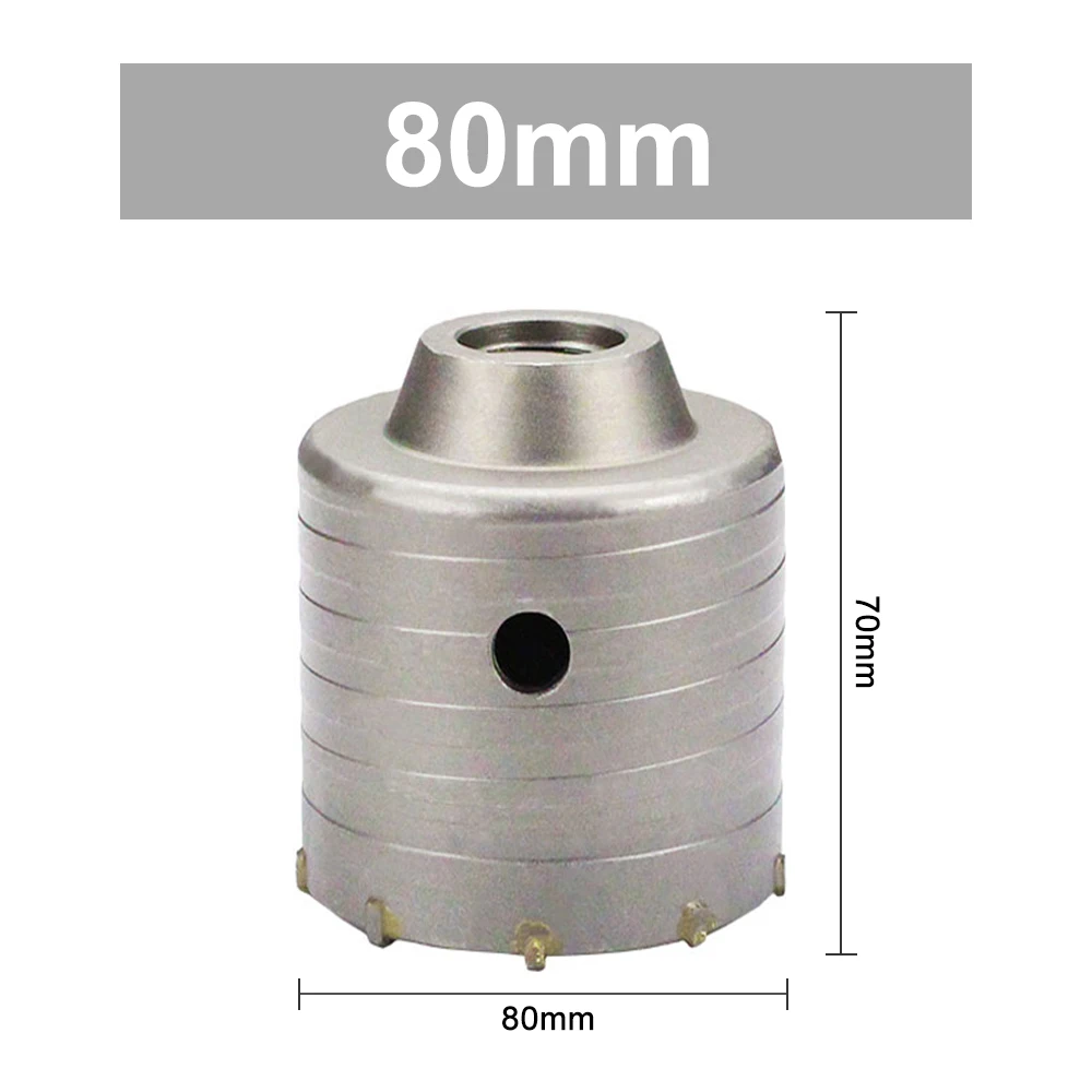 Boren Voor Betonnen Muurgatzaag Sds Plus Schacht Hamerboor Cement Steensnijgereedschap 30-160Mm Metselwerkgereedschap