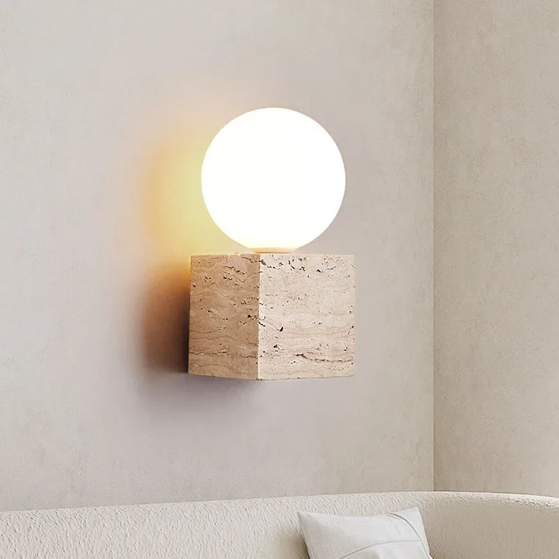 

Cream wind restaurant yellow cave stone wall light Wabi-Sabi Hostel corridor sofa background wall bedroom bed glass wall light