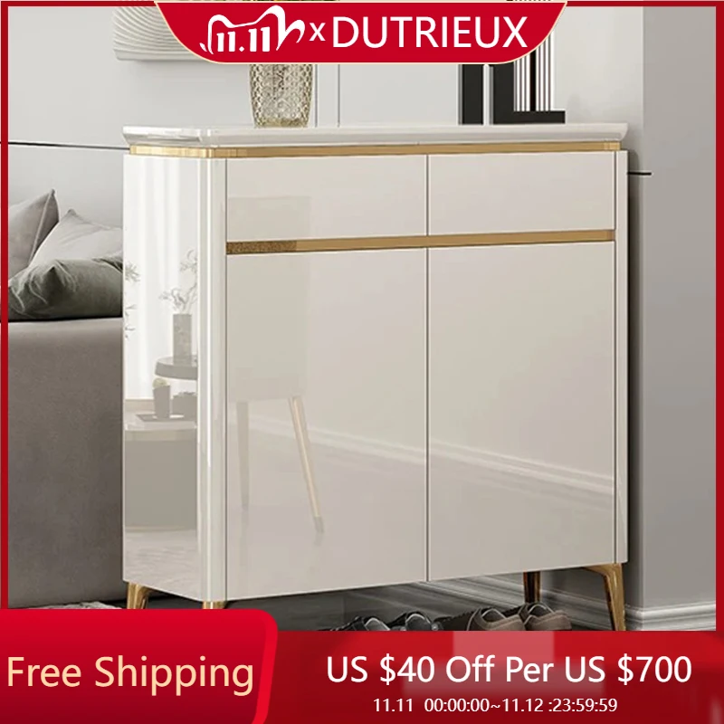 

Hallway Luxury Shoe Shelf Organizer Rack Indoor Entrance Entrance Hall Shoe Cabinet Storage Multifunction Muebles Home Products