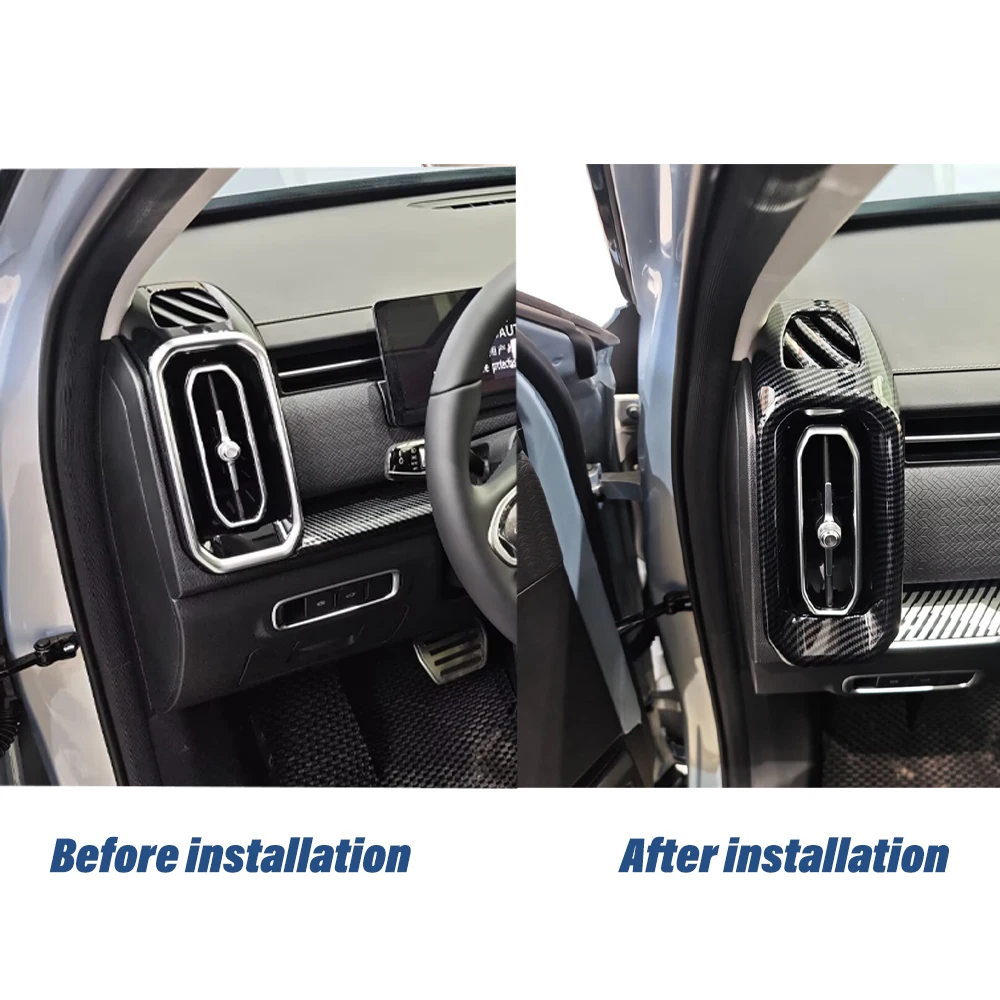 

Car Front Air Vent Cover For Jaecoo J7 2025 2026 Accessories Interior Protect Air Conditioning Panel Auto Parts Styling Stickers