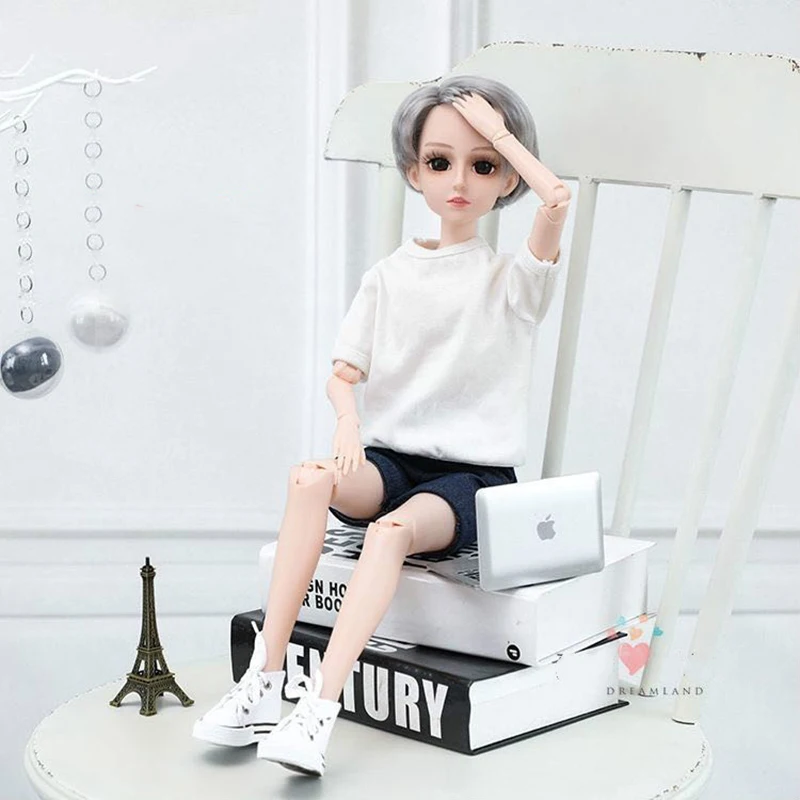 60cm Fahion Handsome Male Bjd Doll Clothes Suit Dress Up Doll Clothes No Doll