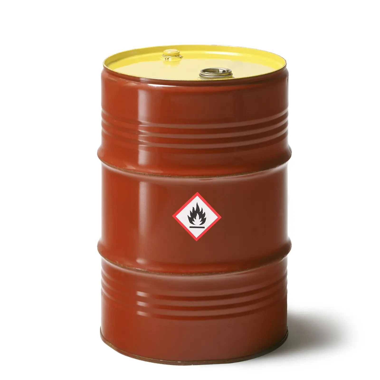 10pcs Liquid Stickers 5x5cm PVC Self Adhesive Warning Signs Safety Caution Labels Fire Prevention Tools