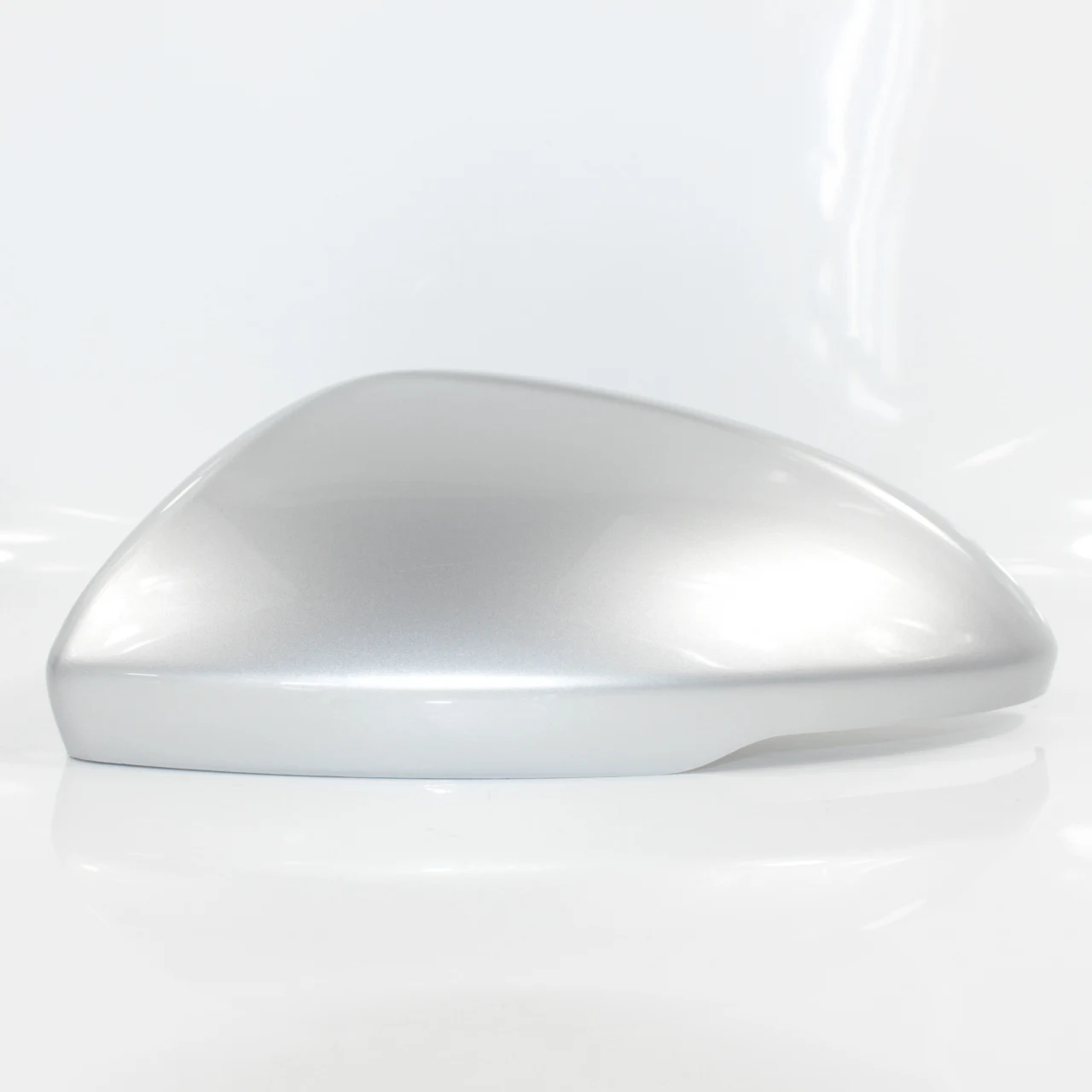 Replacement Wing Mirror Cover for Vauxhall Astra K 2015 to 2020 Silver painted color