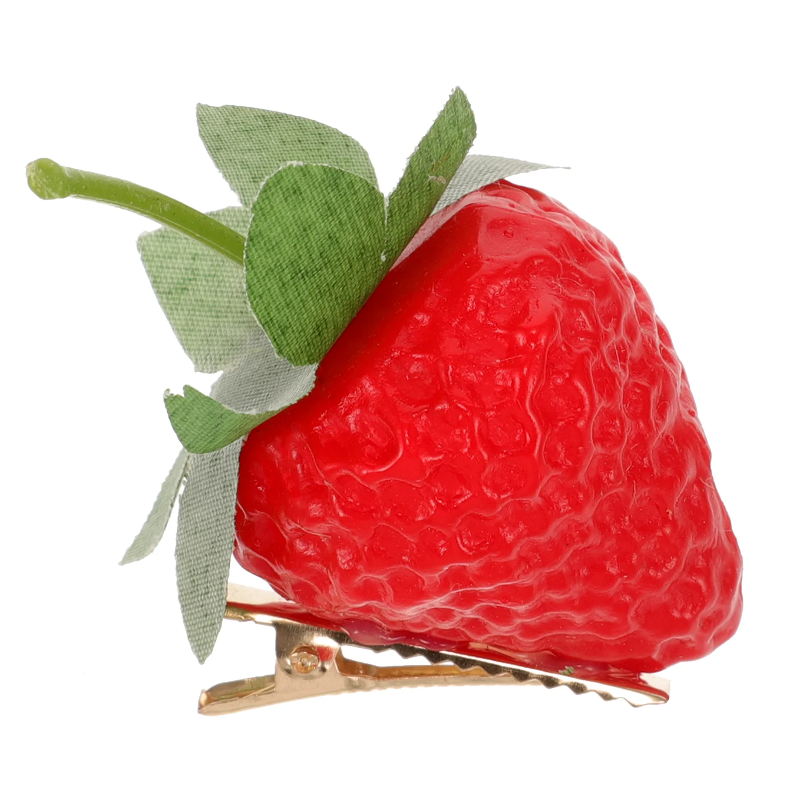 Strawberry Barrettes Women Hair Tools for Styling Headgear Resin Fruits Accessory