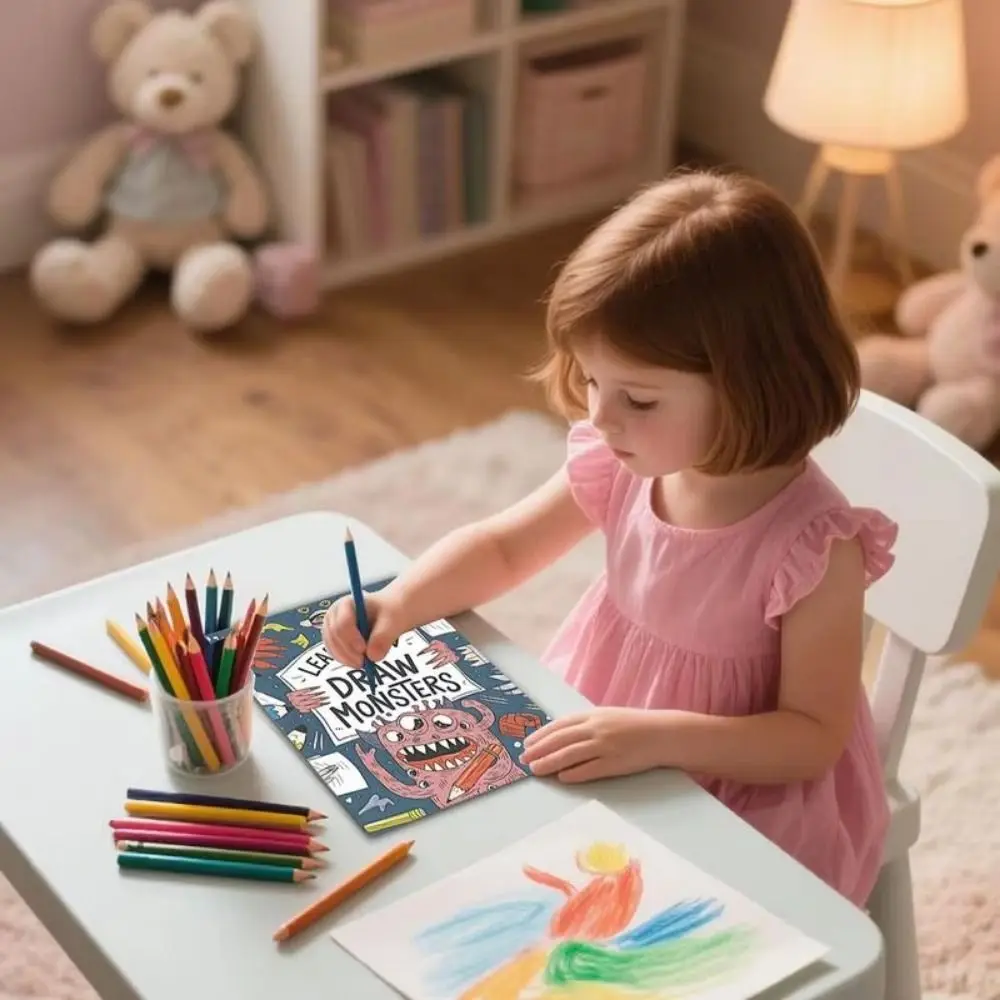 Travel Drawing Cartoon Coloring Book Enlightenment Stationery Graffiti Copy Sketch Book Early Education Doodling