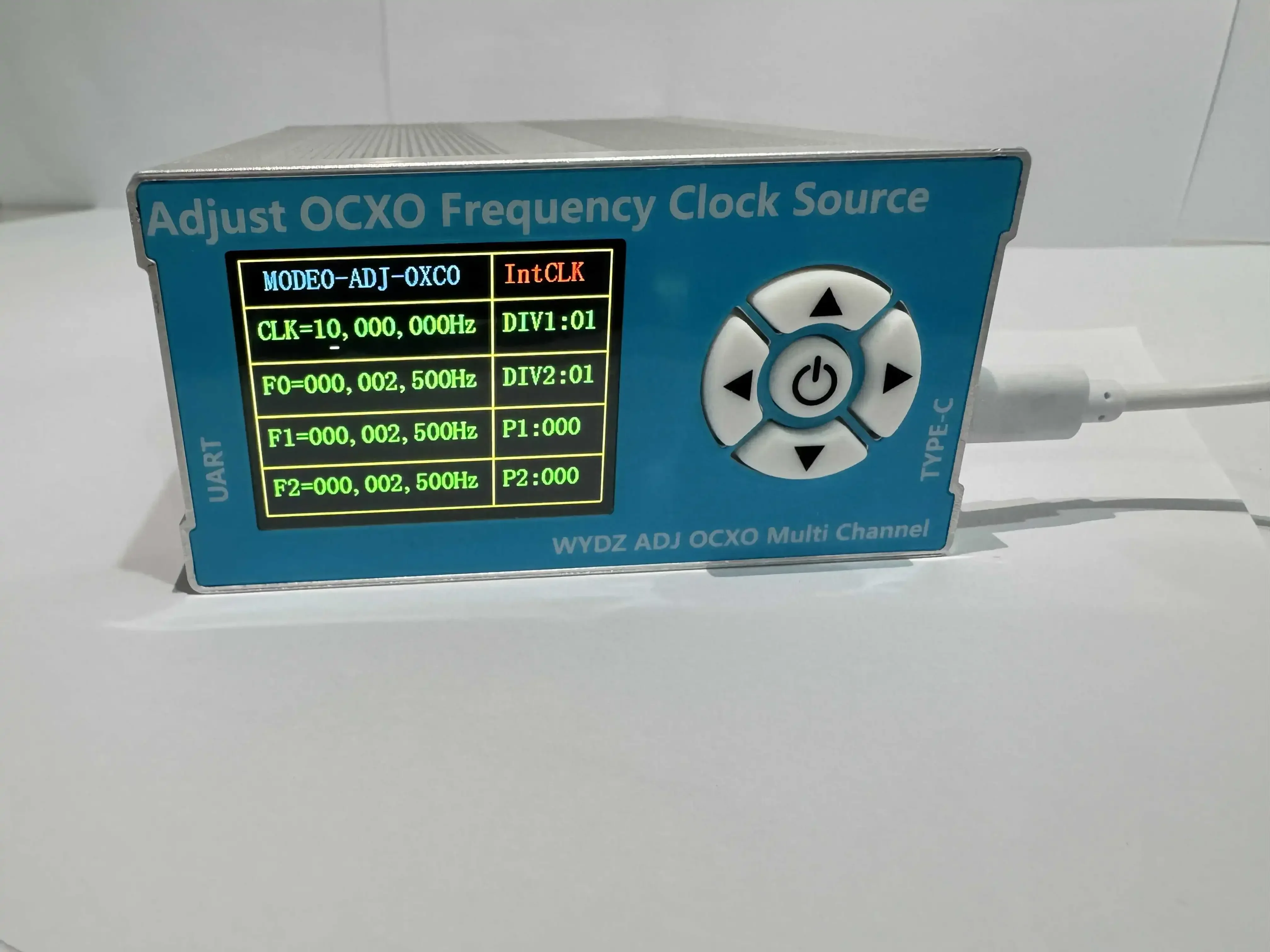 

10M 0.1ppm Constant Temperature Crystal Oscillator Adjustable Frequency Reference 2.5K-200M Multi-mode Clock Source Module