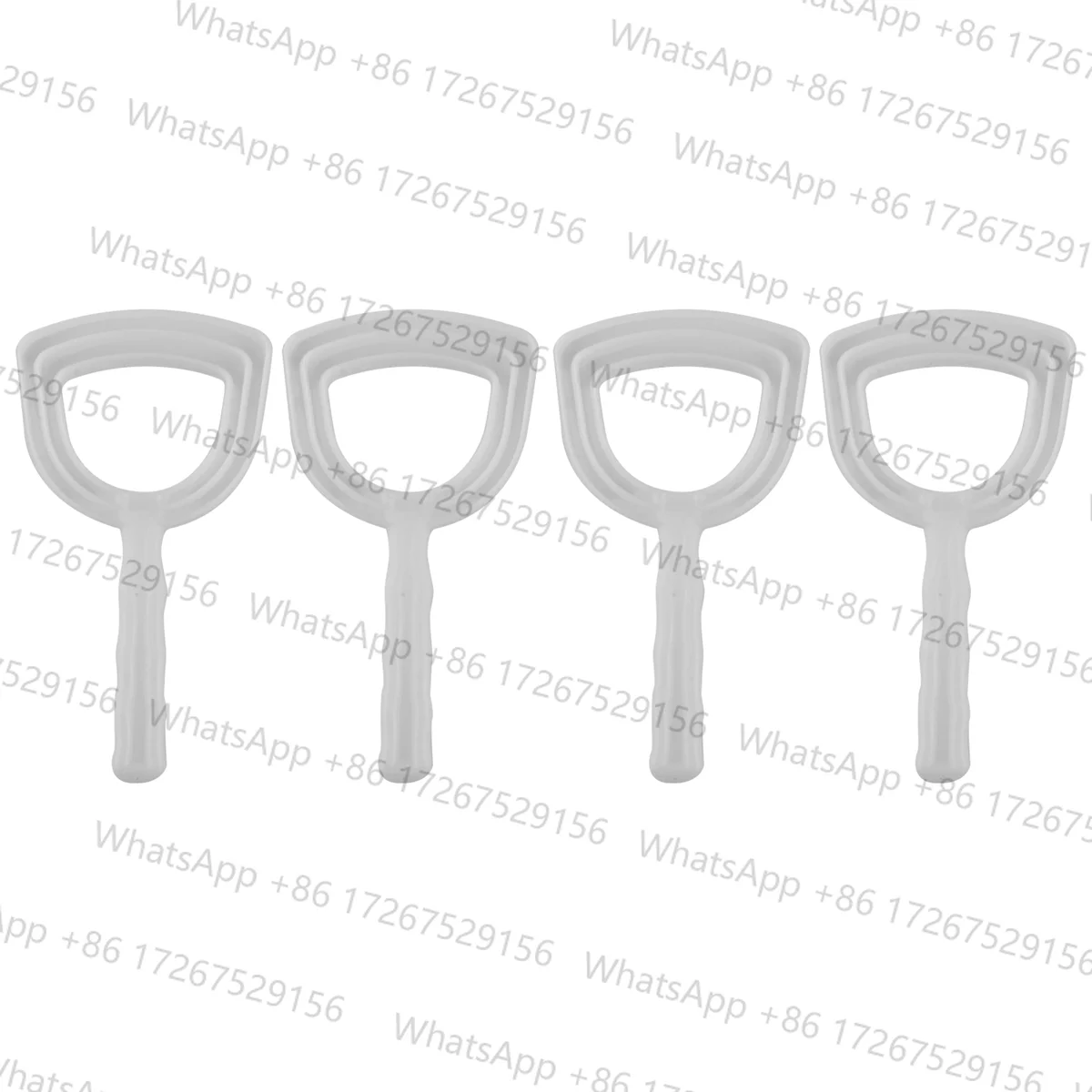 Trendy! Meat Scraper Bone Dust Scraper Bone Scraper White Poly Scraper Bone Dust Remover Square Bone Dust Scraper