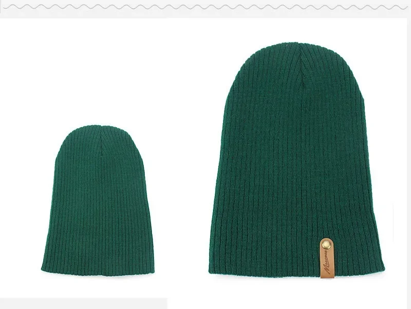 Marke Oohmy Strickmützen für Männer und Frauen, Skullies-Kappen, wärmende Mütze, lässige Mütze, einfarbig, männlich und weiblich, Winter, 2024 – Detail 14