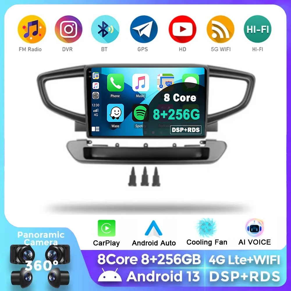 

Android 14 Carplay Auto For Hyundai Ioniq AE 2016 2017 2018 2019 2020 2021-2023 Car Radio Multimedia Video Player Stereo GPS DSP