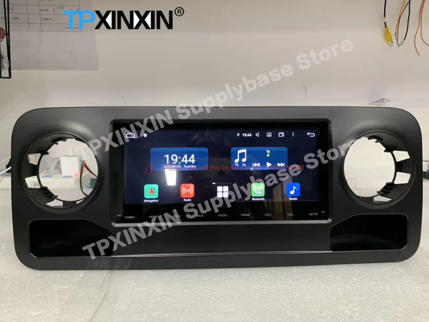 10.25 بوصة 128 جيجابايت راديو السيارة أندرويد 14 لبنز سبينواي سبرينتر 2019 ~ 2024 نظام تحديد المواقع نافي استقبال Carplay مرآة ربط IPS رئيس وحدة #6