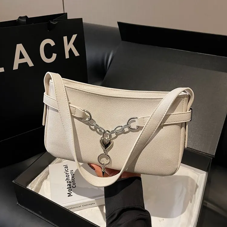 

Уникальная минималистичная женская сумка на плечо 2026 года: новая, легкая, люксовая, винтажная, вместительная, через плечо