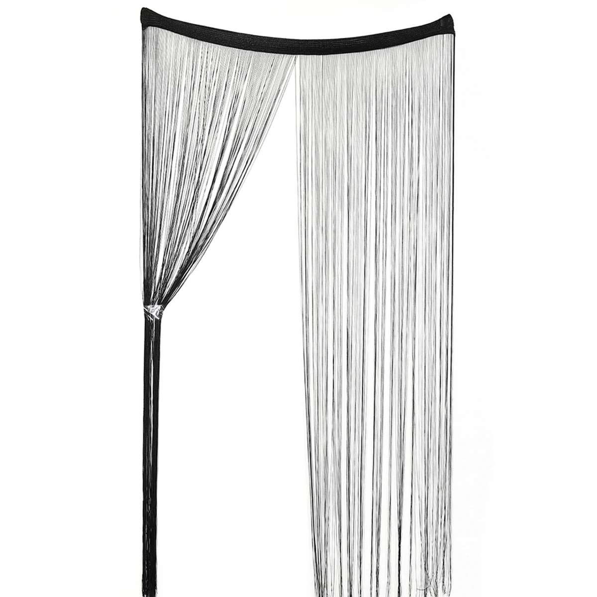 

Tassel Curtains Line Cord Partition Doorway Decor String Window Curtains Polyester Reusable Easy Install Remove Shop