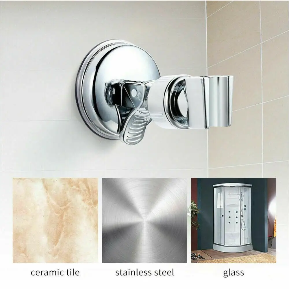 Bathroom Strong Vacuum Suction Cup Wall Mount Holder Adjustable Hand Shower head Bracket Bathroom Accessory Dropshipping