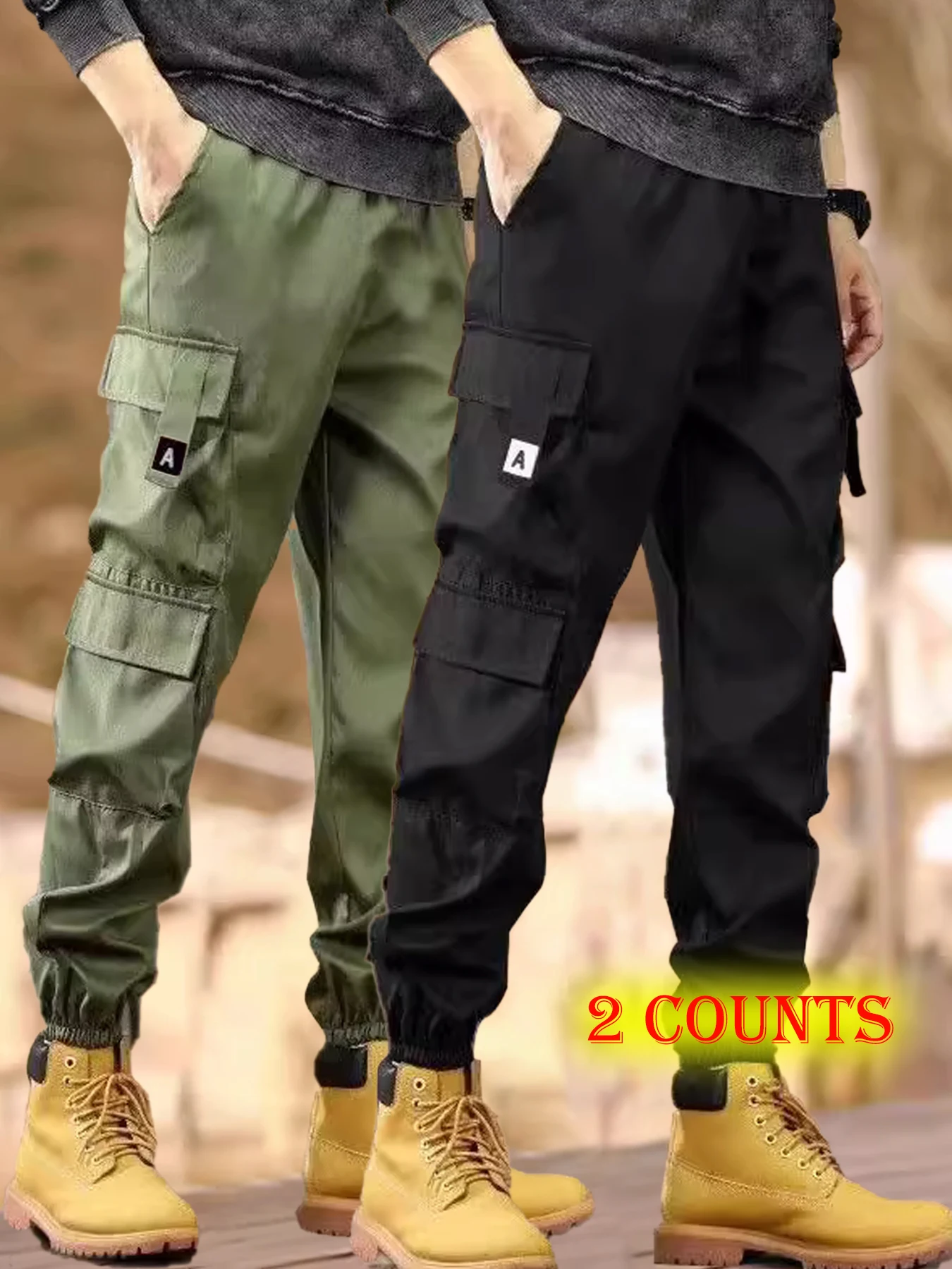

Summer thin casual pants, work pants, men's thin pants, plus fat plus plus size, spring and summer 2025 new style, paratrooper p